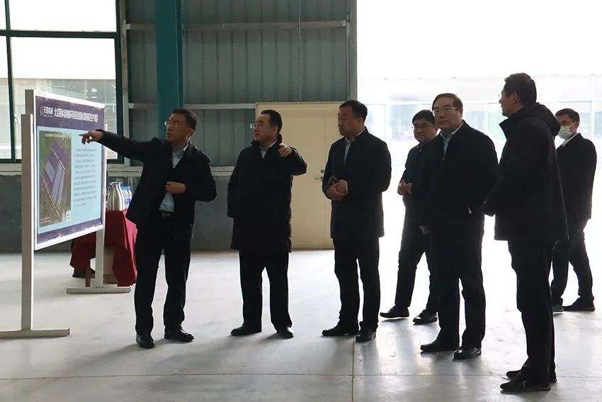 濟(jì)寧市委常委，市政府副市長、黨組副書記王宏偉蒞臨天意機(jī)械調(diào)研大宗固廢項(xiàng)目
